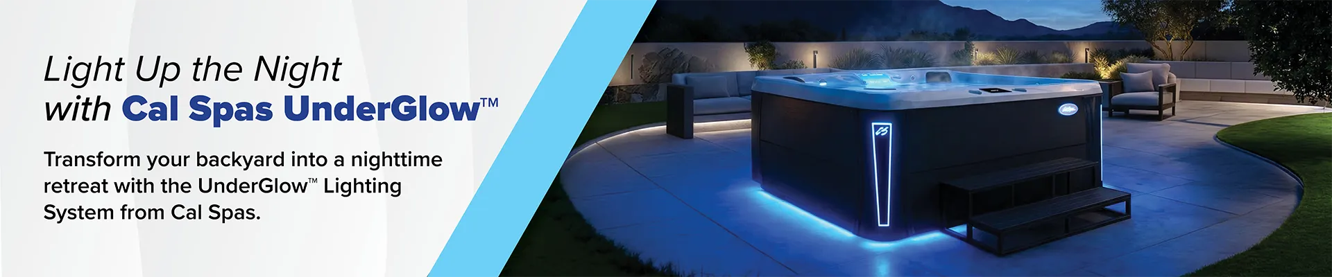 Calspas hot tub being used in a family setting - Traverse City